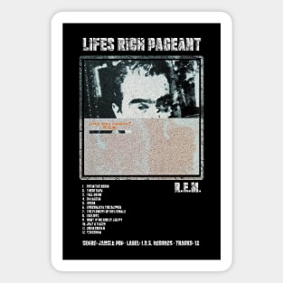 R.E.M. - LIFES RICH PAGEANT || ALBUM TRACKLIST || Magnet